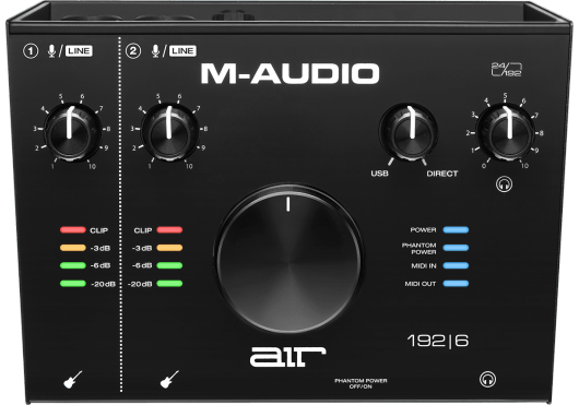 M-AUDIO - RMD AIR192X6 2 entrées / 2 sorties + MIDI