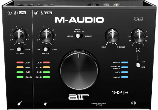 M-AUDIO - RMD AIR192X8 2 entrées / 4 sorties + MIDI