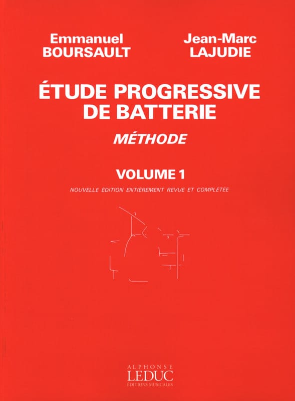 étude progressive de batterie de Boursault et Lajudie vol1