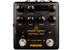 NUX - MNU OPTIMA-AIR Pédale d'effets simulateur de guitare acoustique