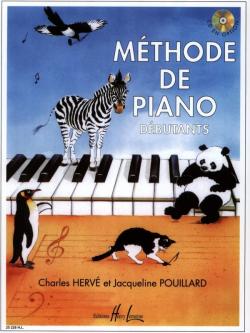 Méthode de piano débutants de Hervé et Pouillard