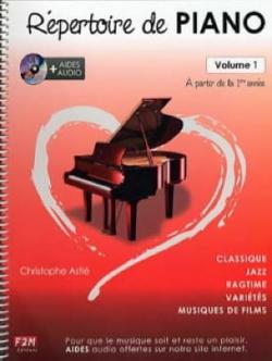 répertoire de piano vol1 + CD