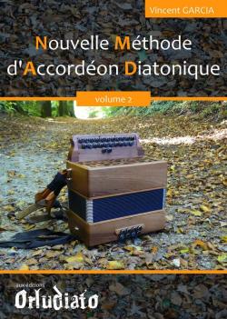 nouvelle méthode d'accordéon diatonique vol2 de Vincent Garcia