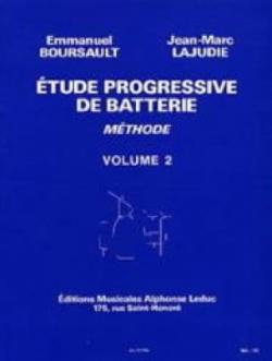 étude progressive de batterie vol2 de Boursault et Lajudie